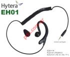 A  UHF HYTERA EH-01 Ear Hook Black (SPIRAL)