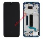    LCD Xiaomi Mi 10 Lite 5G (M2002J9G) Blue Front cover with touch screen digitizer and Display   