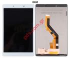 Set LCD Samsung Galaxy Tab A 8.0 (2019) SM-T290 OEM WIFI White Display + Touch screen with Digitizer 