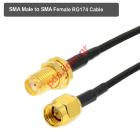 Cable set CSGP02010BK50 5M Connector SMA male  SMA female Black