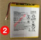  Lenovo TAB4 8 (L16D1P34) TB-8504N OEM Lion 4850mAh ( factory year 2020) Internal (VERSION WITH 2 CABLES)   