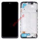  LCD Xiaomi Redmi Note 10 4G (M2101K7AG) TFT INCELL Front cover Black Display with touch screen and digitizer    W/FRAME