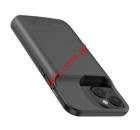 Back case with battery iPhone 13/13 PRO Lion 4800mAh Black Box