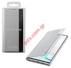   Samsung EF-ZN970CSEG N970F Galaxy Note 10 Grey Flip Clear View Silver  Blister
