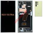   Samsung Galaxy S23 ULTRA SM-S918B Green Complete Display LCD W/Frame    ORIGINAL SVP BOX