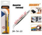   Jakemy JM-T4-15 Silver Tweezer Angle   45 Blister