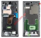    Samsung Galaxy S23 ULTRA SM-S918B Green middle LCD cover frame Box 