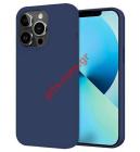  TPU iPhone 15 PRO MAX back cover Candy Blue Navy hard Silicon Blister