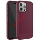  iPhone 15 PRO MAX 6.7 Burgundy TPU Rubber back cover Blister