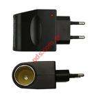 Adaptor from 220V to 12volt 0.5mah for all mobile car phone charger