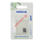 Original Micro-SD 1GB Nokia MU-22 Transflash whith Mini-SD Adapter 