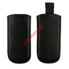 Original Leather Nokia Carrying case Pouch CP-212 for 8800 Arte in black color BULK